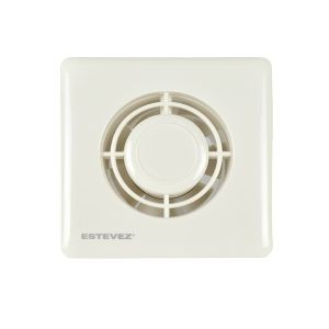 Extractor de aire, para ventana de 4 pulgadas, blanco, 1004 Estevez