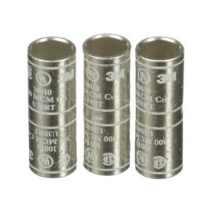 Conector cilíndrico de cobre estañado, estándar, 80610033088 3M